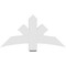 Ekena Millwork Davenport Architectural Grade PVC Gable Bracket, 48"W x 24"H x 4"D x 6"F, 12/12 Pitch GBP048X24X0406DAV00 - alternate 5